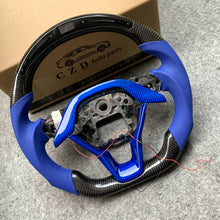 Load image into Gallery viewer, Honda Insight 2019/2020/2021 carbon fiber steering wheel with LED-CZD