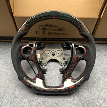 Load image into Gallery viewer, CZD 2013-2017 Honda accord red flake forged carbon fiber steering wheel