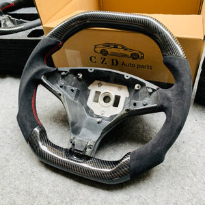 Tesla model S racing car steering wheel with real carbon fiber from CZD
