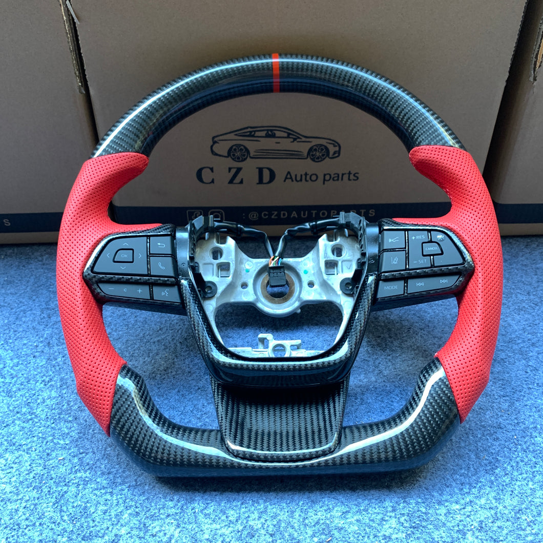 CZD- Toyota Highlander 2021-2022 carbon fiber steering wheel