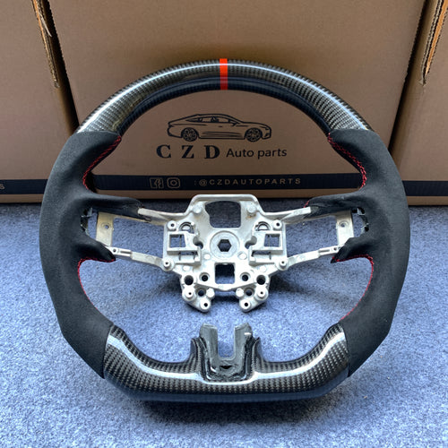 CZD 2015-2017 ford mustang GT carbon fiber steering wheel