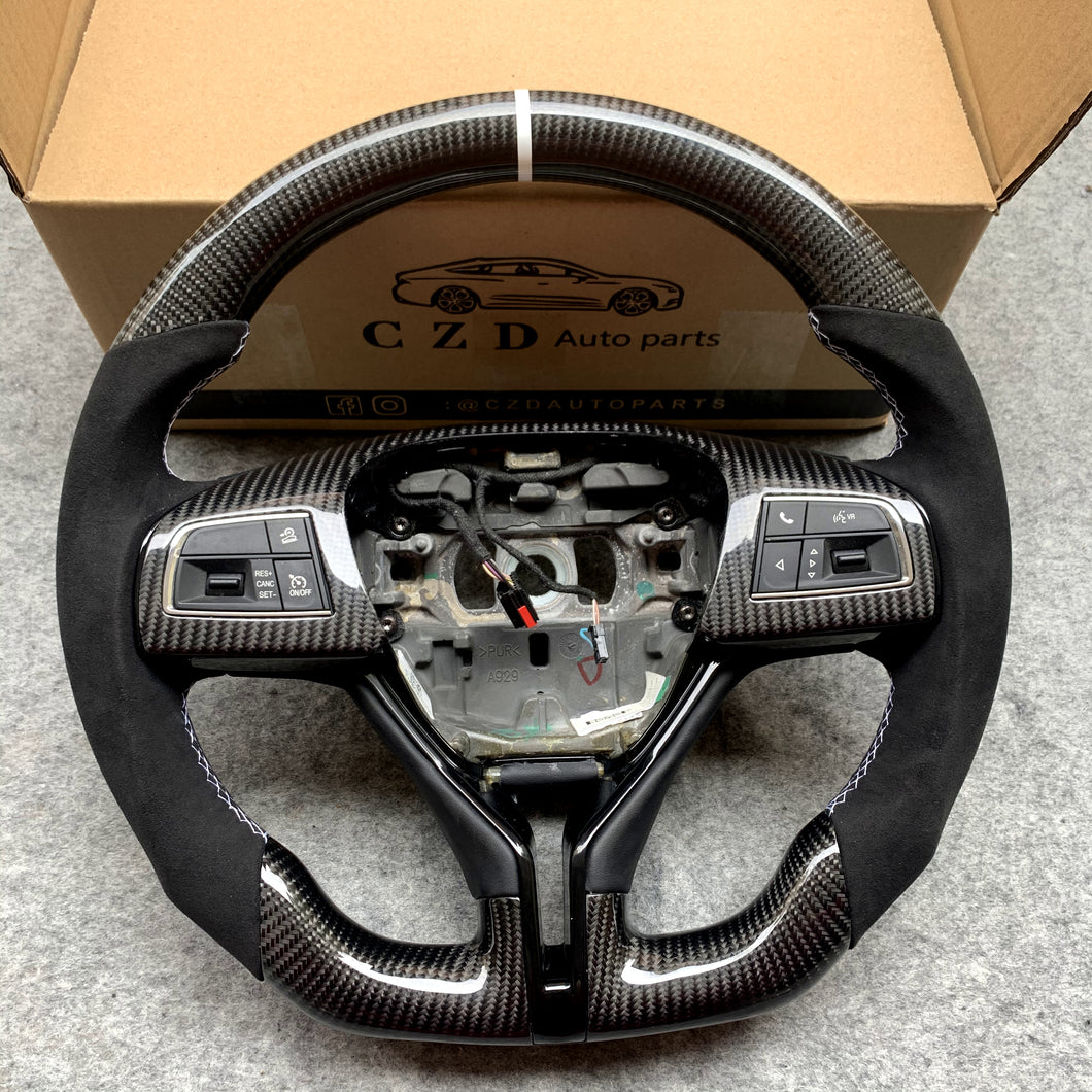 For 2014-2018 Maserati ghibli Carbon fiber steering wheel design From CZD