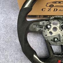 Load image into Gallery viewer, CZD Audi B9 A4 Avant steering wheel carbon fiber