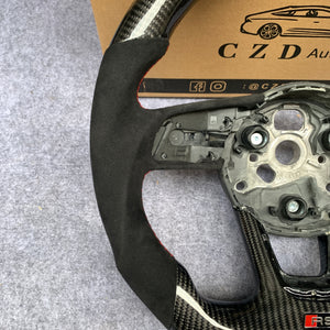 CZD Audi B9 A4 Avant steering wheel carbon fiber