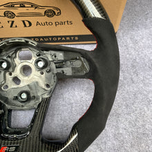 Load image into Gallery viewer, CZD Audi B9 A4 Avant steering wheel carbon fiber