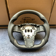 Load image into Gallery viewer, CZD Tesla model 3/model Y carbon fiber steering wheel