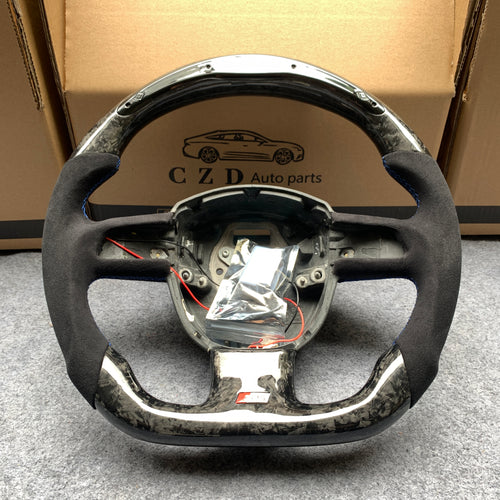 CZD Audi A5 8T carbon fiber steering wheel