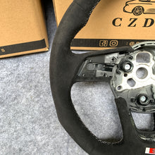 Load image into Gallery viewer, CZD Audi A4 B9 Avant steering wheel carbon fiber full Alcantara