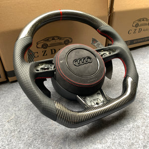 CZD Audi S4 B8 Avant 2013-2016 carbon fiber steering wheel