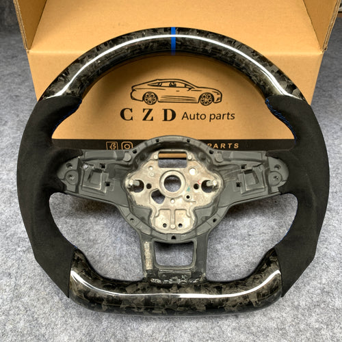 CZD-VW Golf R MK7/MK7.5 carbon fiber steering wheel