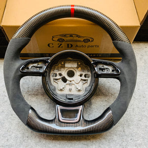 Steering Wheel With Carbon Fiber for Audi