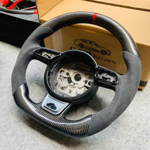 Steering Wheel With Carbon Fiber for Audi