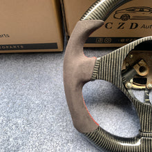 Load image into Gallery viewer, CZD-Mitsubishi Evo7 Evo8 Evo9 carbon fiber steering wheel