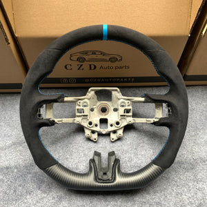 CZD ford mustang GT350 2015 2016 2017 carbon fiber steering wheel