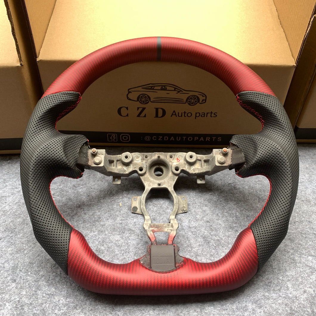 CZD Infiniti QX70 2014-2018  matte carbon fiber steering wheel