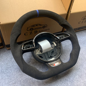 CZD Audi B8 S4 carbon fiber steering wheel