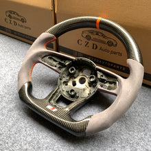 Load image into Gallery viewer, CZD Audi B9 A4 Avant carbon fiber steering wheel