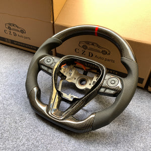 CZD Toyota Corolla XSE 2019 2020 2021 carbon fiber steering wheel