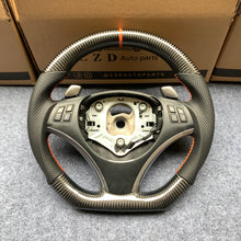 Load image into Gallery viewer, CZD For BMW E90/E91/E80/E87 2006-2011 carbon fiber steering wheel