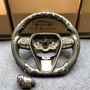 Toyota 8th Gen Camry 2018-2022 carbon fiber steering wheel-CZD