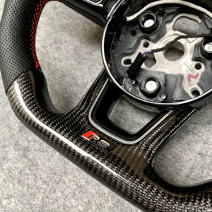 CZD Audi B9 A4 Avant steering wheel carbon fiber