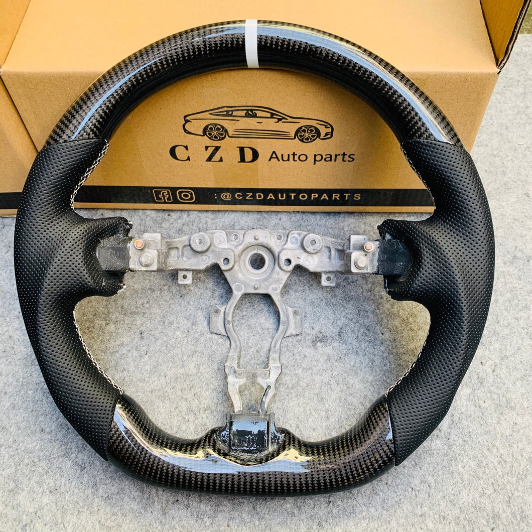 Nissan Juke 2011/2012/2013/2014/2015/2016/2017 steering wheel carbon fiber-CZD