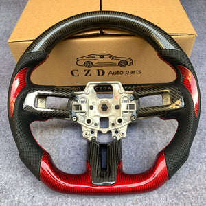 CZD 2015-2017 ford mustang GT carbon fiber steering wheel