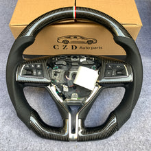 Load image into Gallery viewer, Customied For Maserati Ghibli / GT /Quattroporte/ Levante Steering wheel with Carbon fiber