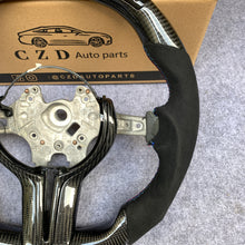 Load image into Gallery viewer, CZD BMW M1/M2/M3/M4/435i Steering wheel with carbon fiber