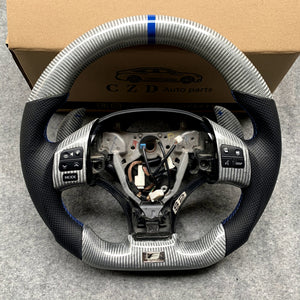 Lexus Is250 Is350 Real Sliver carbon fiber steering wheel 2006-2013