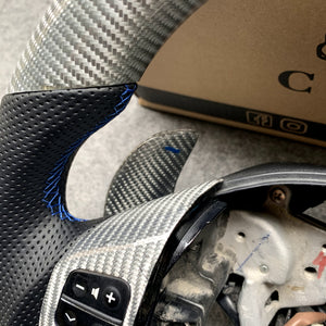 Lexus Is250 Is350 Real Sliver carbon fiber steering wheel 2006-2013