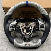 Load image into Gallery viewer, Lexus Is250 Is350 Real Sliver carbon fiber steering wheel 2006-2013