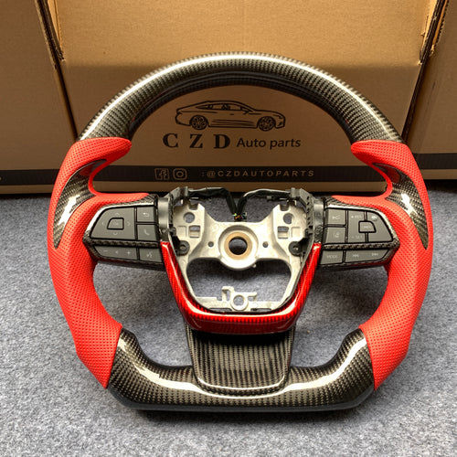 CZD- TOYOTA SIENNA STEERING WHEEL 2020-2021-2022 carbon fiber steering wheel