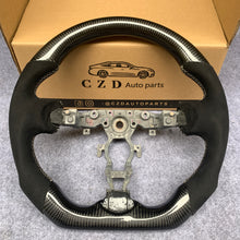 Load image into Gallery viewer, CZD Nissan Sentra SV 2017/2018/2019 carbon fiber steering wheel Alcantara