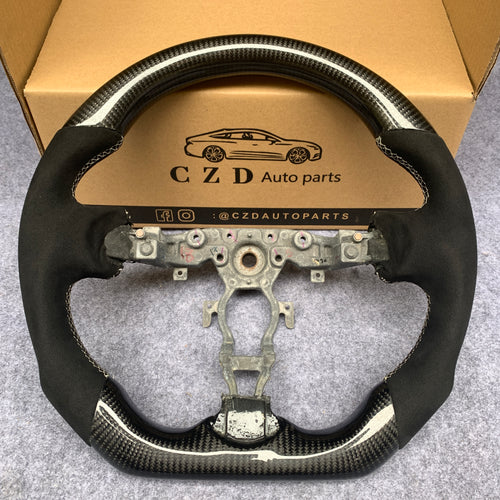 CZD Nissan Sentra SV 2017/2018/2019 carbon fiber steering wheel Alcantara