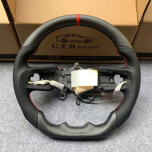 CZD Jeep Wrangler JL/Gladiator JT 2018-2022 Matte carbon fiber steering wheel