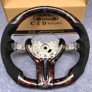 CZD- BMW F30/F31/F32/F34/F35/F20/F25/m1/m2/m3/m4 carbon fiber steering wheel