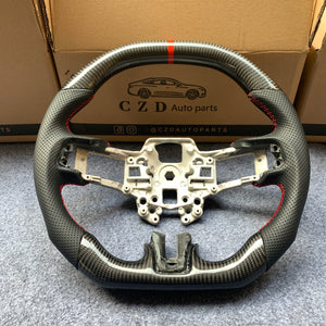 CZD 2015-2017 ford mustang GT carbon fiber steering wheel