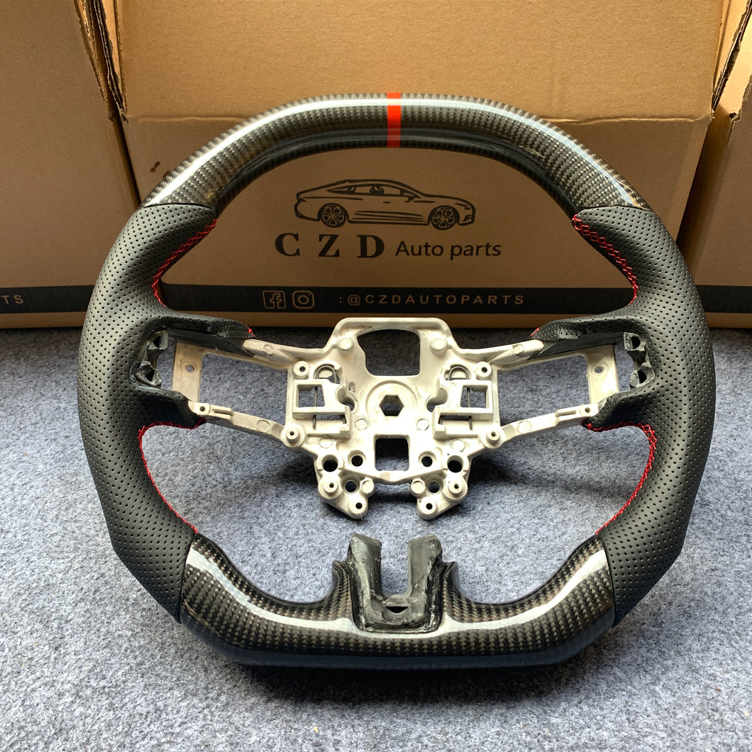 CZD 2015-2017 ford mustang GT carbon fiber steering wheel