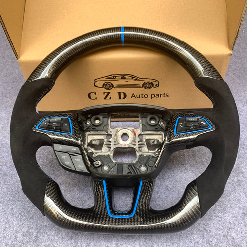 Focus MK3 2015-2018 carbon fiber steering wheel -CZD