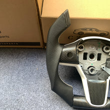 Load image into Gallery viewer, CZD Tesla model 3/model Y carbon fiber steering wheel