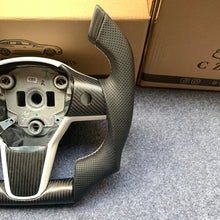 Load image into Gallery viewer, CZD Tesla model 3/model Y carbon fiber steering wheel with F1 design