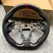 Load image into Gallery viewer, CZD-2011-2015 Honda civic 9th Gen civic si /FK2 carbon fiber steering wheel