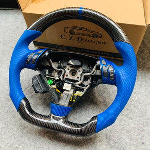 Custom For Acura TSX Accord coupe Racing steering wheel with blue design