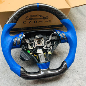 Custom For Acura TSX Accord coupe Racing steering wheel with blue design