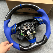 Load image into Gallery viewer, Custom For Acura TSX Accord coupe Racing steering wheel with blue design