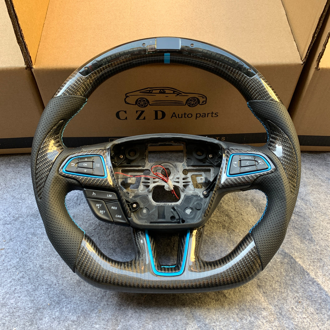 CZD-Focus MK3 2015-2018 carbon fiber steering wheel