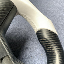 Load image into Gallery viewer, CZD Tesla model 3/model Y steering wheel with carbon fiber