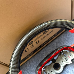 CZD Toyota Corolla XSE 2019-2021 carbon fiber steering wheel