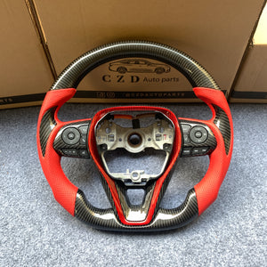 CZD Toyota Corolla XSE 2019-2021 carbon fiber steering wheel